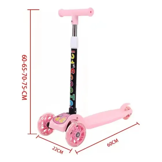Monopatín Scooter 3 Ruedas Para Niño Y Niñas