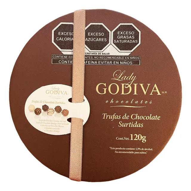 Chocolates Surtidos Lady Godiva Trufas Tacitas Rellenas 120g