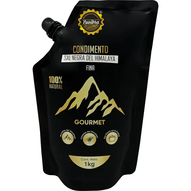 Bolsa De Sal Negra Del Himalaya O Kala Namak 1 Kilo Natural