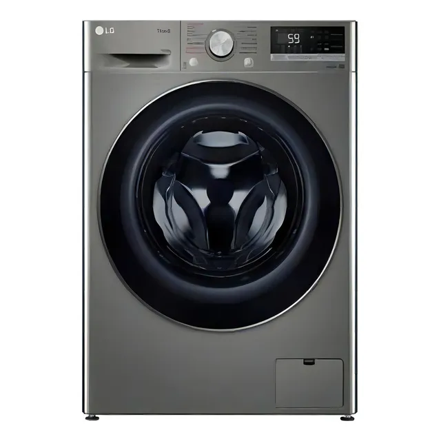 Lava E Seca Smart LG Vc4 14kg Inox Look Com Inteligência Artificial 220V