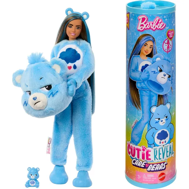 Barbie Cuti Reveal Serie Care Bears Osito Gruñon
