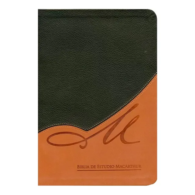Biblia De Estudio Macarthur Rvr 1960 Tapa Piel