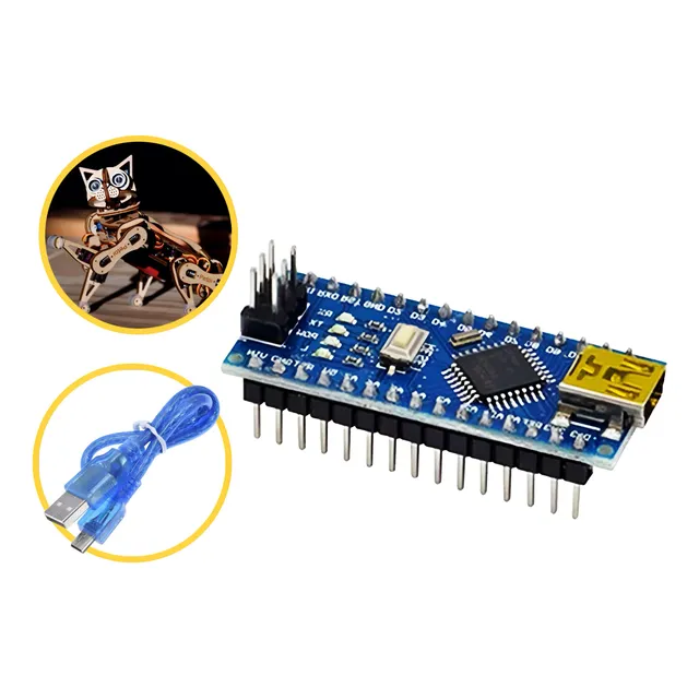 Placa Nano Atmega328 Ch340 Compativel Com Arduino V3