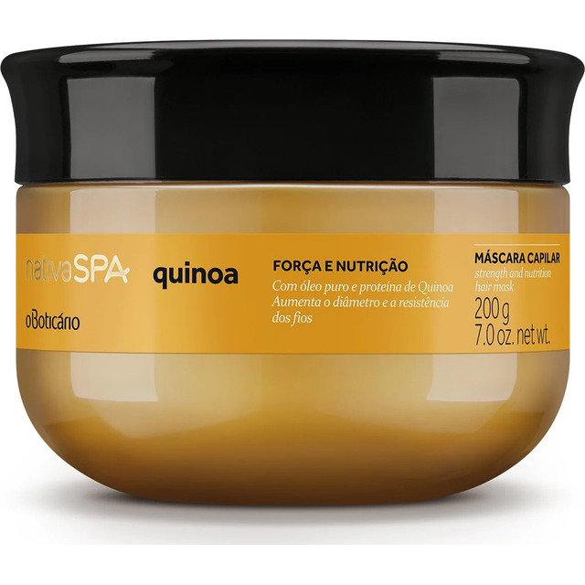 Máscara Capilar Nativa Spa Quinoa O Boticário 200g Máscara Capilar Nativa Spa Quinoa O Boticário 200g