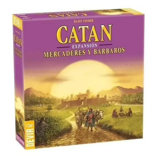 Juego Catan Mercaderes y bárbaros (Expansión)Devir Kosmos en español