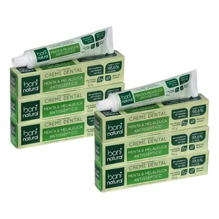 Kit 6 Unidades Creme Dental Vegano Sem FlĂșor Kit 6 Unidades Creme Dental Vegano Sem FlĂșor