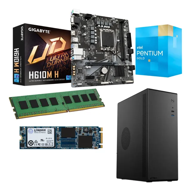 Kit Actualización Intel Pentium G7400 Ddr5 8g 2tb Gab. Kt