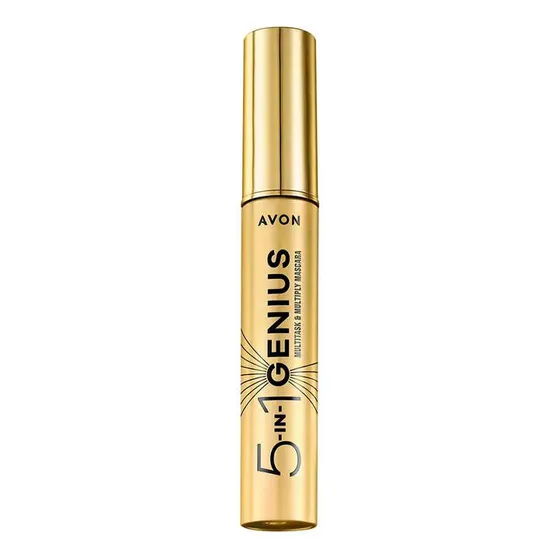 Máscara Para Cílios Avon Genius Multibeneficios 10ml Preto