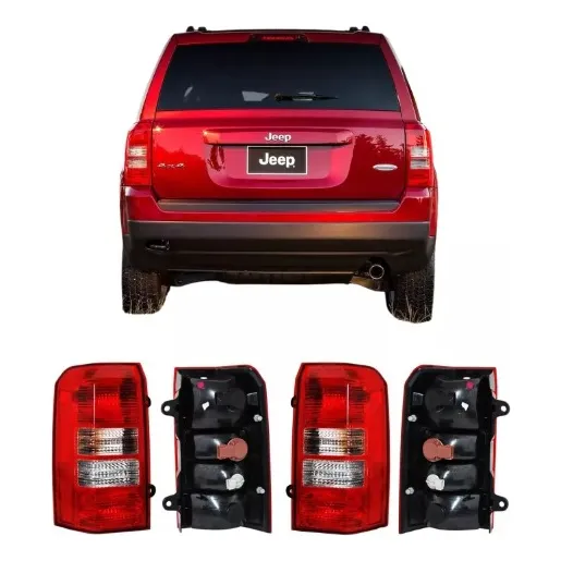 Par Juego Calaveras Jeep Patriot 2007 - 2017 C/2 Focos