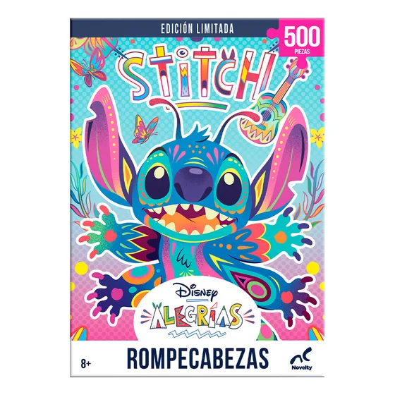 Stitch Disney Alegrías Rompecabezas 500 Piezas | Puzzle Original Coleccionable Ideal Para Niños Y Adultos
