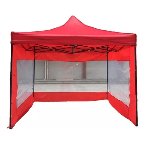 Gasebo Reforzado 3x3 Con Pared