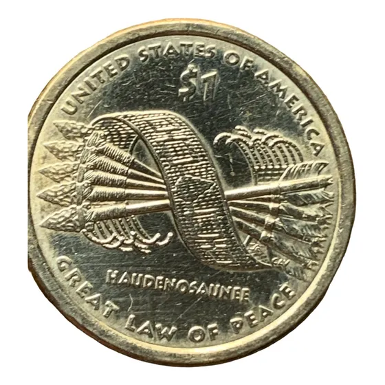 Robmar-moneda De La Serie De 1 Dolar Sacagawea Del Año 2010