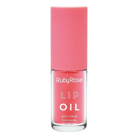 Aceite para labios, rosa rubí, sandía, crema hidratante para labios, brillo labial