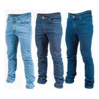 Kit 3 Calças Jeans Masculina Tradicional Envio Imediato Kit 3 Calças Jeans Masculina Tradicional Envio Imediato
