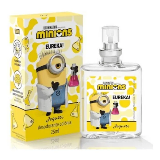 Colônia Minions Eureka 25ml (embalagem Nova) - Jequiti