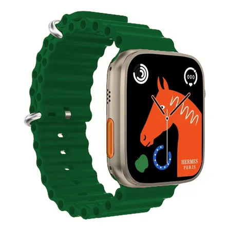 Smartwatch Hw8 Ultra Max Bluetooth Llamadas 380mah - Verde