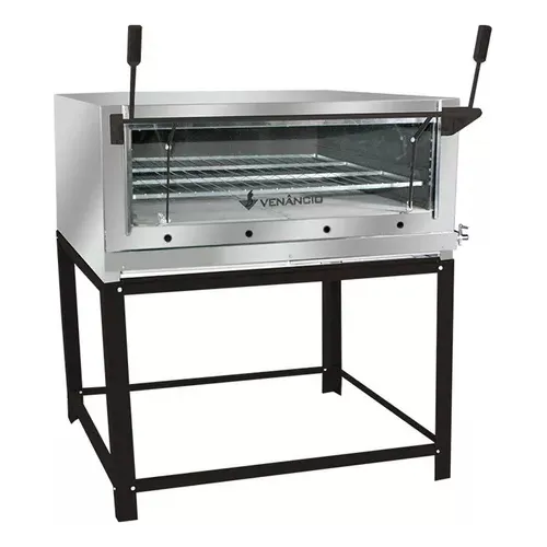 Forno Roma Venâncio 90 Cm De Lastro Pedra Refrataria A Gás