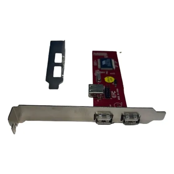 Tarjeta Pci Usb Lampro X 3 Puertos Para Case Y Mini Case