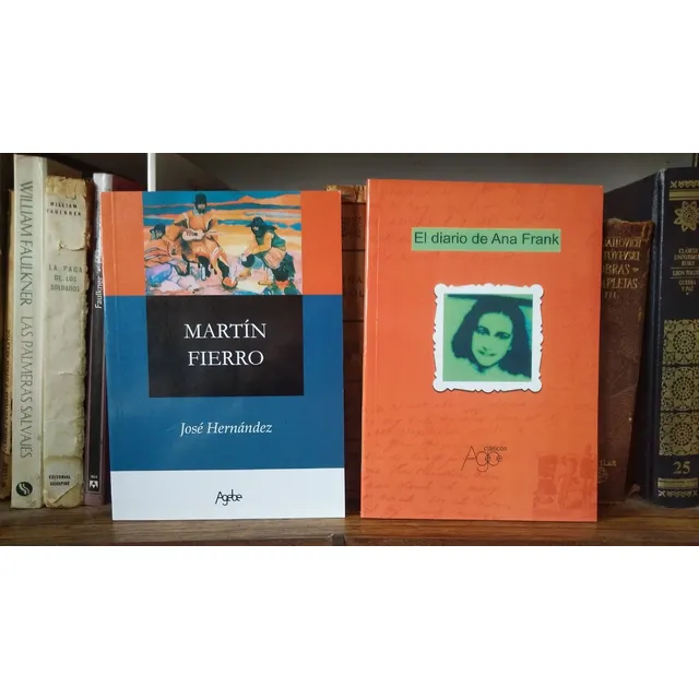Diario Ana Frank + Martin Fierro - Hernandez/a Frank - Agebe