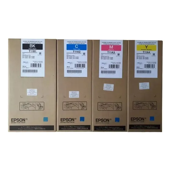 Kit Tinta Original Epson Workforce Wf-c5810 C5890 Wf-c5310