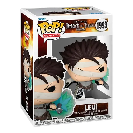 Funko Pop: Attack On Titan - Levi Con Lanza Relámpago | Cuotas sin interés