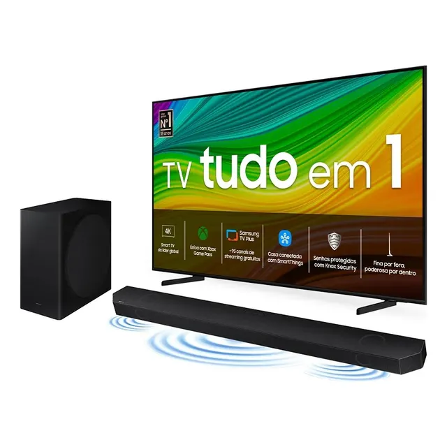 Smart Tv 50 Qled 4k 2024 + Soundbar Hw-b550/zd Smart Tv 50 Qled 4k 2024 + Soundbar Hw-b550/zd