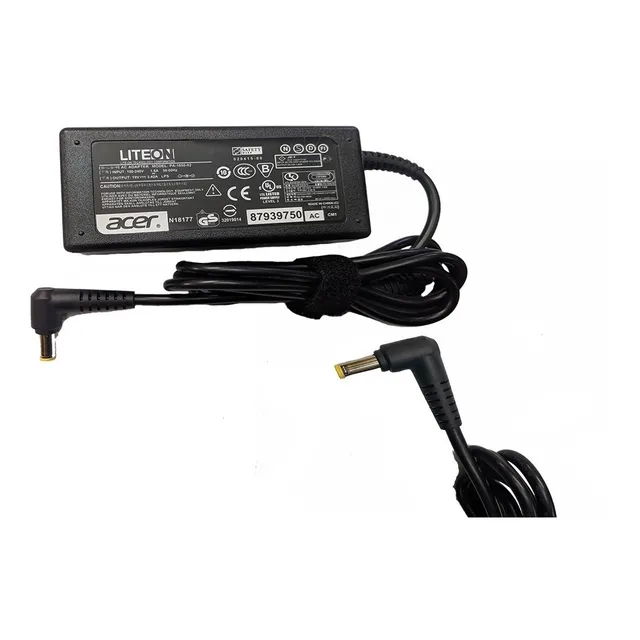 Cargador Laptops Acer 19v 3.42a  Aspire 100% Nuevo Negro