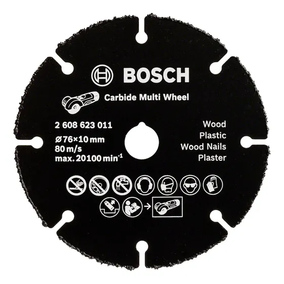 Disco De Corte Bosch Profes. 3  76 Mm Multimaterial Expert