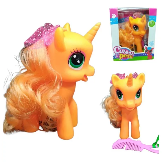 Pony Unicornio Juguete My Little Con Alas Niñas X1