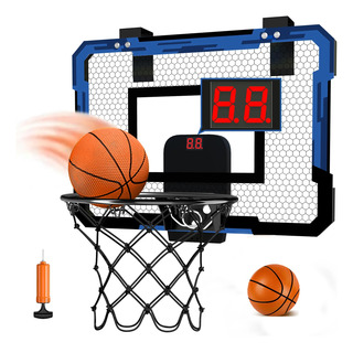 Aro De Baloncesto Con Marcador Electrónico Y Pelotas Aro De Baloncesto Con Marcador Electrónico Y Pelotas