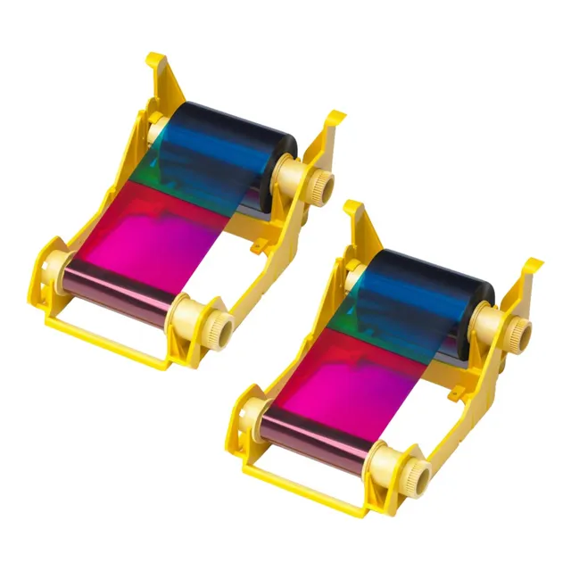 Cinta Ribbon Zebra Ymcko 800033-340 Zxp3 280 Imag 2 Piezas