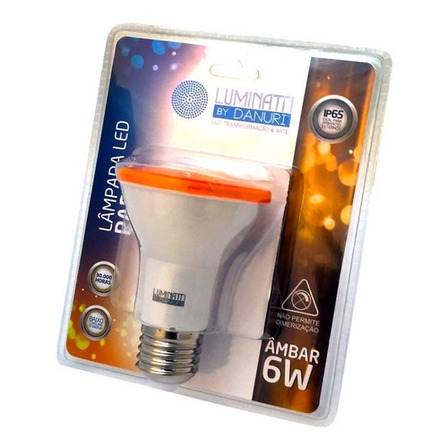 Lâmpada Par20 Led 6w Ambar 127/220v Ip65 Luminatti 220v Lâmpada Par20 Led 6w Ambar 127/220v Ip65 Luminatti 220v