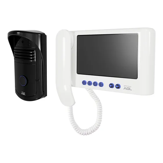 Vídeo Porteiro Vp7 Color Interfone Com Câmera Agl
