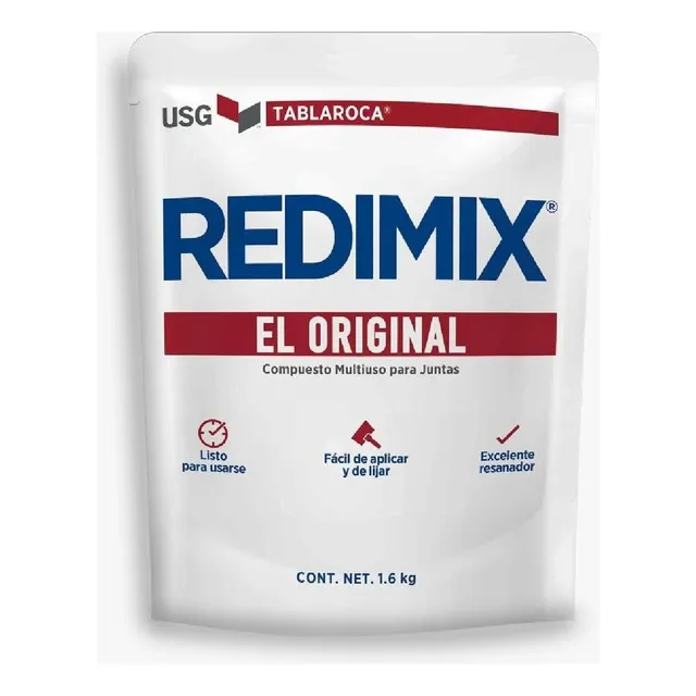 Compuesto Para Juntas Redimix Blanco 1.6 Kg