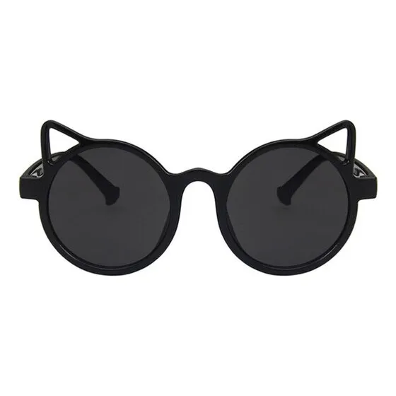 Lentes Ojo De Gato Niños Y Niñas Protección Uv400 Negros