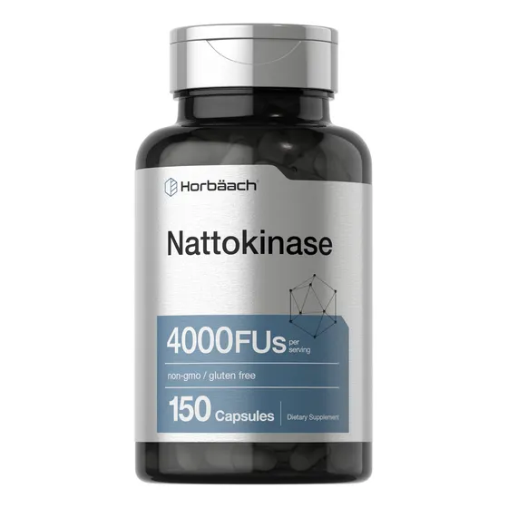 Suplemento Horbaach Nattokinase 4000 Fu 150 Cápsulas
