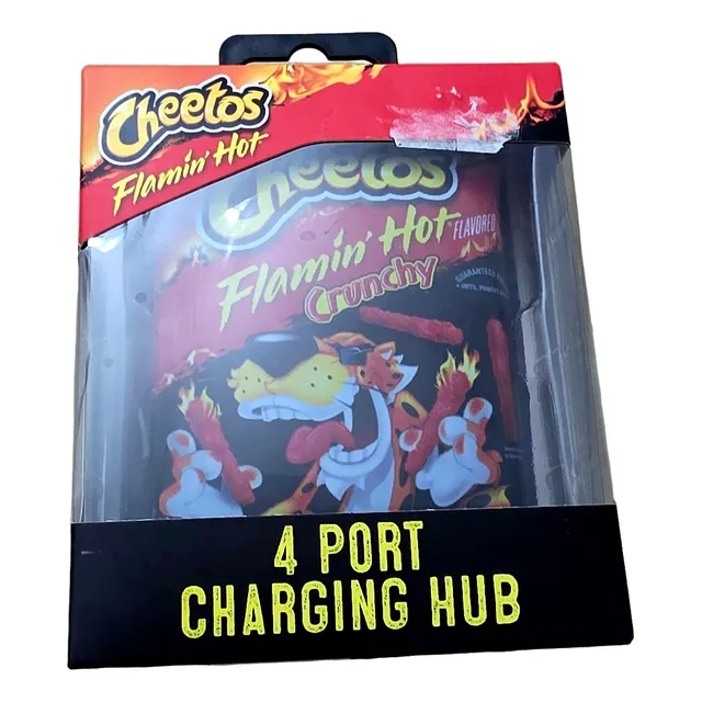 Usb Hub Cargador 4 Puertos Cheetos