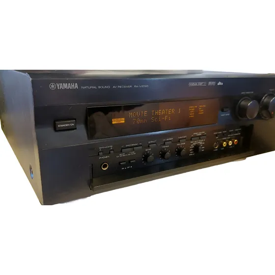 Receiver Yamaha Rx-v2095  -  Phono  -  Muito Forte Yam