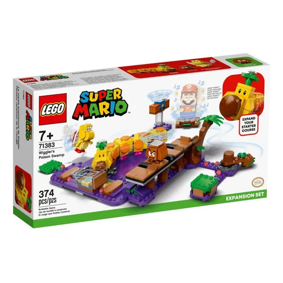 Lego Super Mario Pantano Venenoso De La Floruga 374 Piezas
