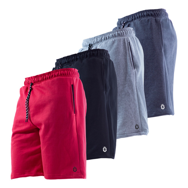 Kit 4 Bermuda Masculina Short Moletom Leve Caminhada Atacado