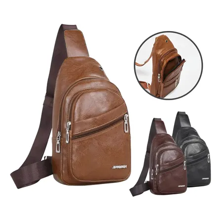 Shoulder Bag Bolsa Tiracolo Pochete Ombro Couro Transversal 