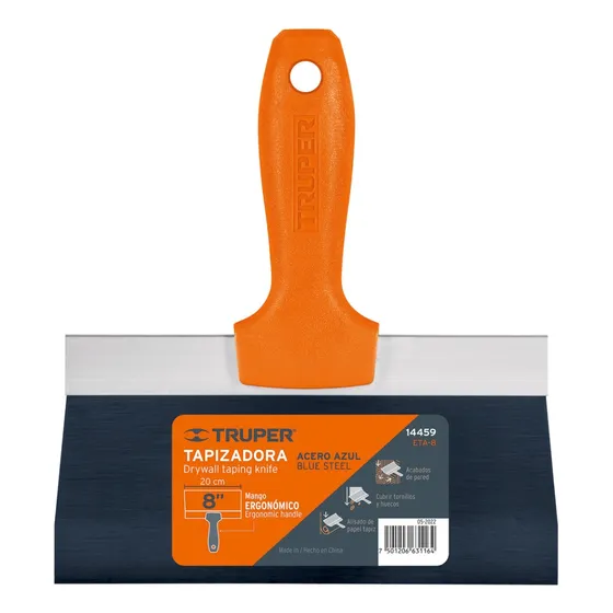 Espátula Tapizadora 8puLG Acero M/carbono (14459) Truper