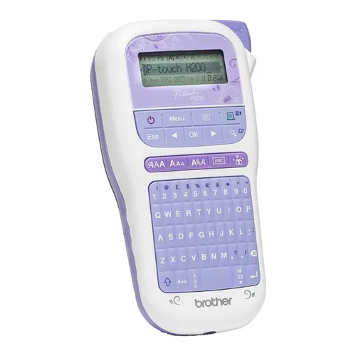 Rotuladora Portatil Brother P-touch Pth200 Lila