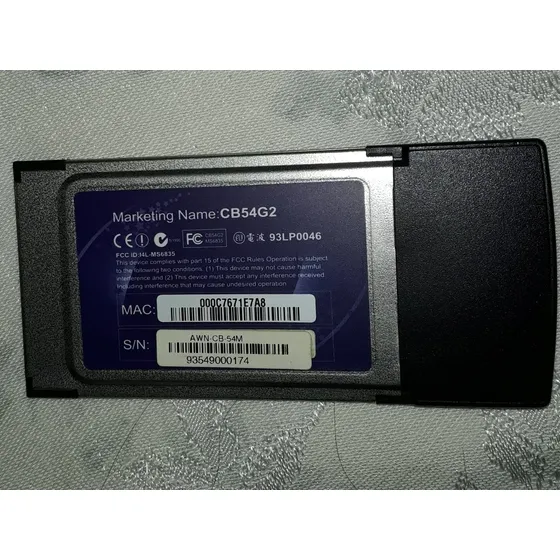 Adaptador Wireless Lan Card Buss Usado