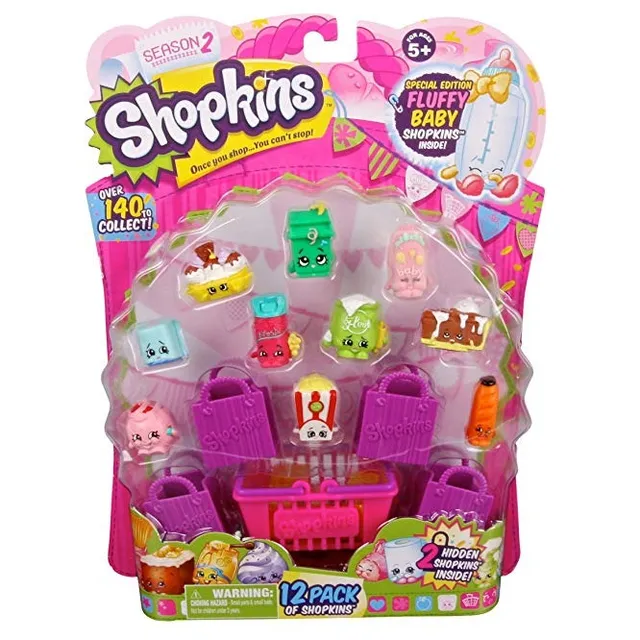 Shopkins Estación 2 Mini Packs Juguetes | Pack De 12 Que Ayu