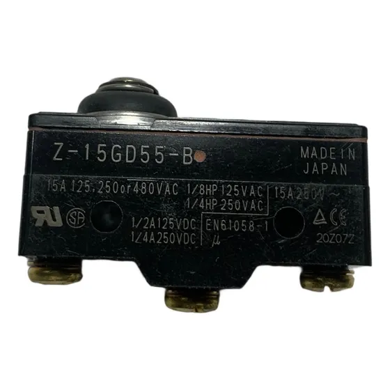 Interruptor De Limite Omron Z-15gd55-b Negro