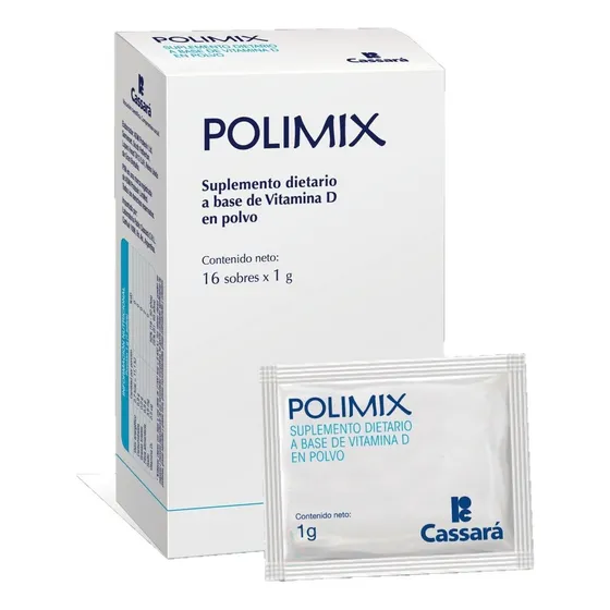 Polimix Probiótico Prebiótico 7 Cepas Prebióticas 16 Sobres