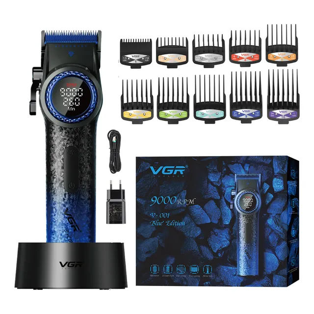 Máquina Barbería Profesional Corta Pelo Vgr V-001 Pro Bldc