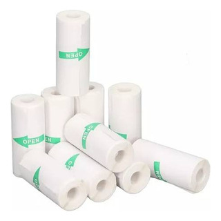10 Rollos Mini Autoadhesivo Papel De Impresora, 57 X 25 Mm 10 Rollos Mini Autoadhesivo Papel De Impresora, 57 X 25 Mm