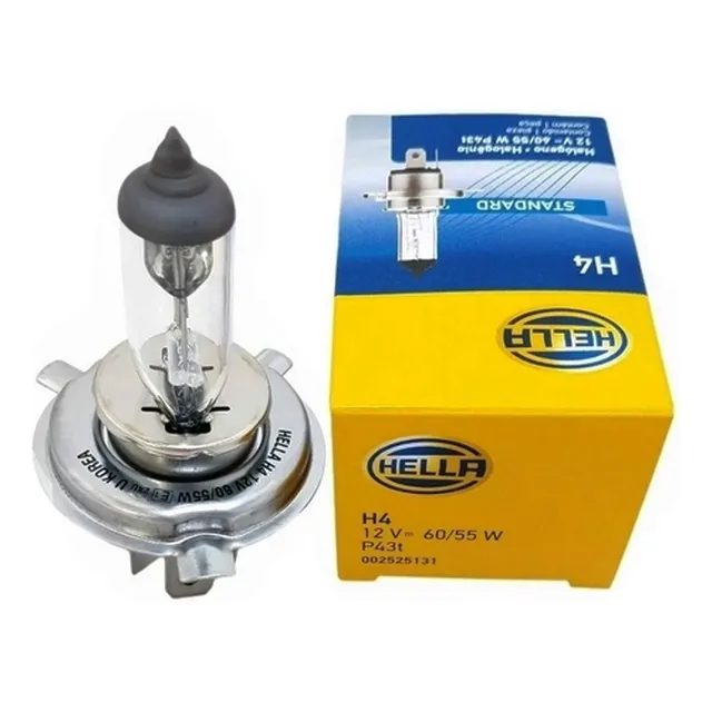 Kit Pack X 10 Lampara Hella H4 55w Original